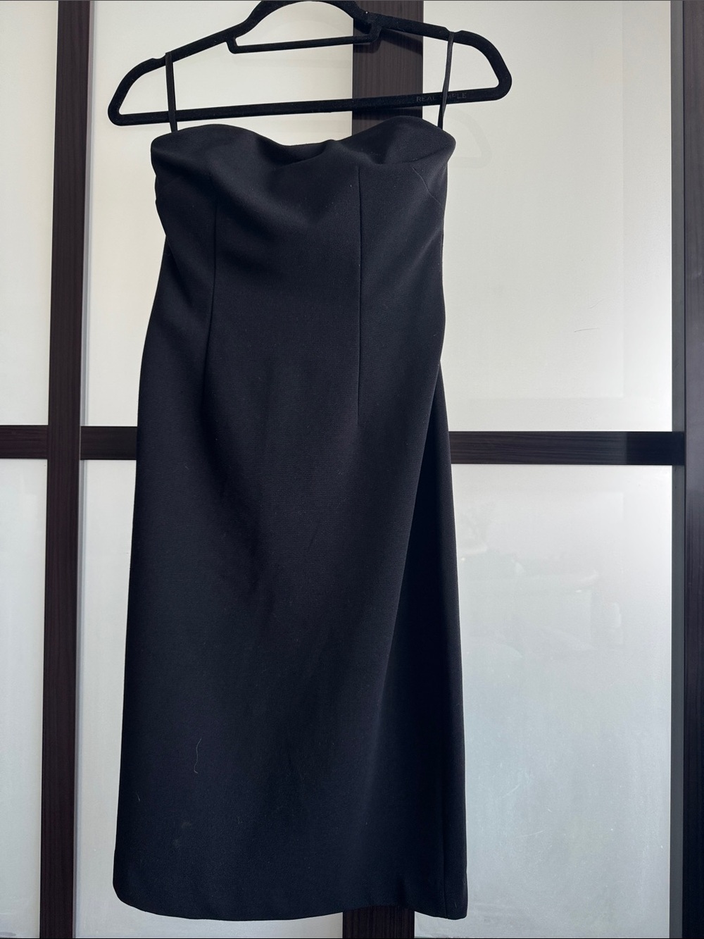 Classic Black Strapless Dress